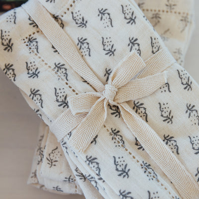 Floral Printed Napkin Set