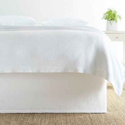 Stone Washed Linen Bed Skirt