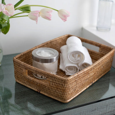 Rectangle Basket with Rounded Corners
