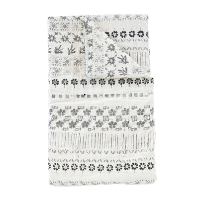 Hawthorn Grey Coverlet & Sham