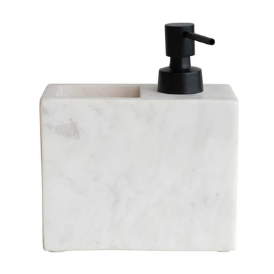 Marble Compartment Soap Dispenser