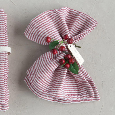 Cotton Striped Napkins