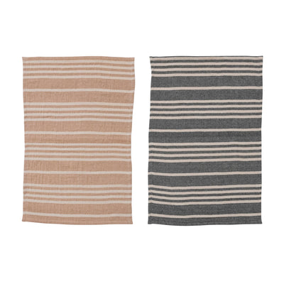 Cotton Striped Tea Towels
