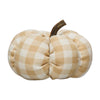 Fabric Check Pumpkin