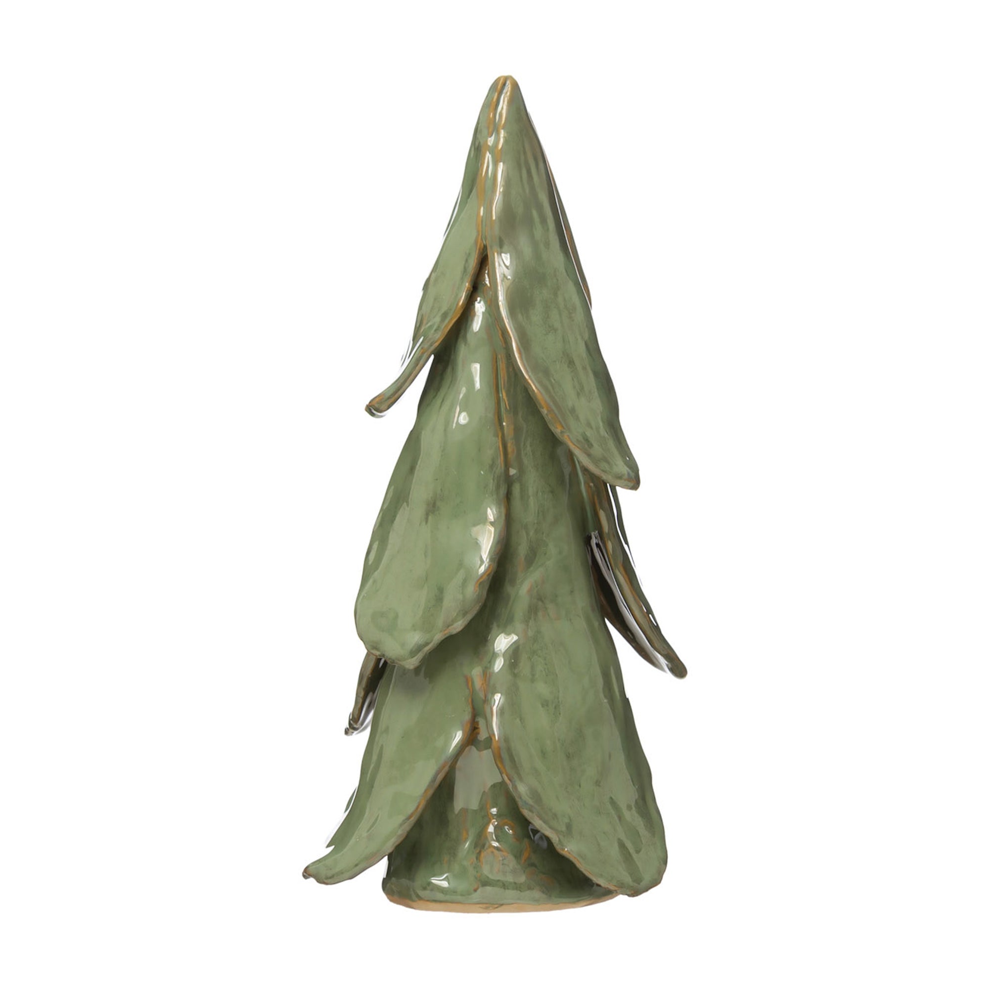 Green Stoneware Tree