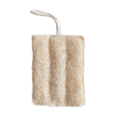 Loofah with Cotton Rope Hanger