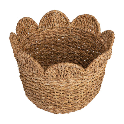 Scallop Bankuan & Rattan Basket