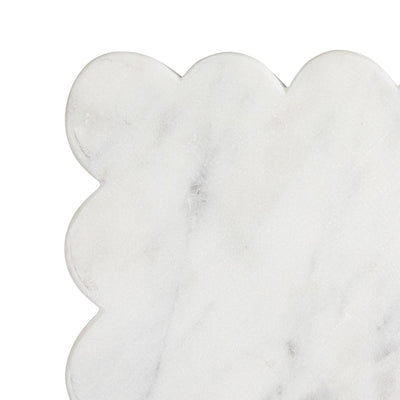 Scalloped Marble Cheese Board