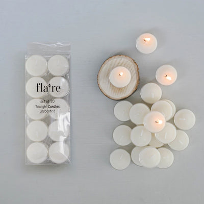 Unscented Tealights