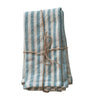 Woven Striped Cotton Napkins