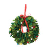 Handmade Wool Felt Wreath Ornament