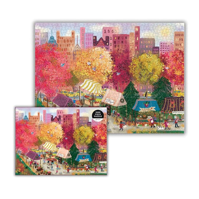 Autumn at the City Market Puzzle