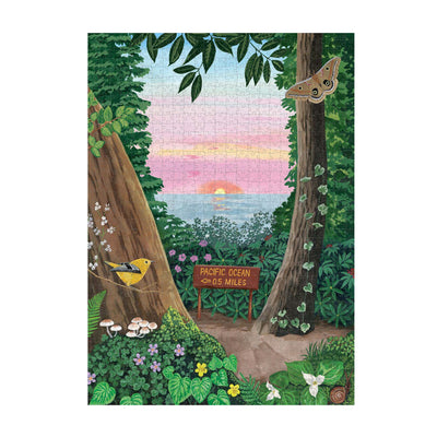 Pacific Coasting Sunset Hike Puzzle