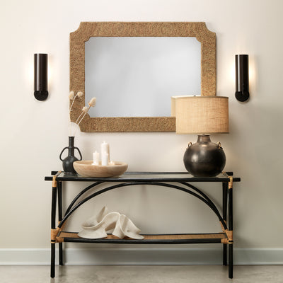 Marina Natural Seagrass Mirror