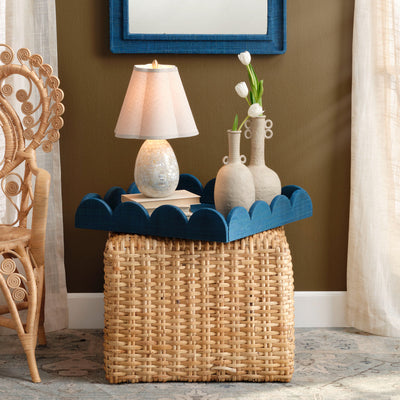 Rattan Ottoman