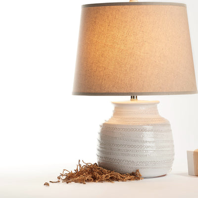 Wide Trace Table Lamp