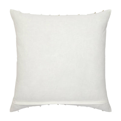 Fringed Natural Pillow Cover