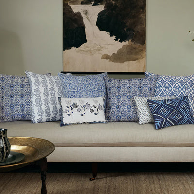 Sanya Indigo Pillow Cover