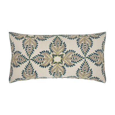 Verdin Peacock Bolster Pillow Cover