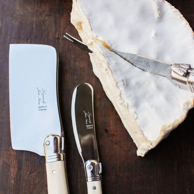 Laguiole Mini Ivory Cheese Knife Set