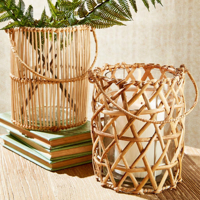 Hand-Crafted Criss-Cross Lantern