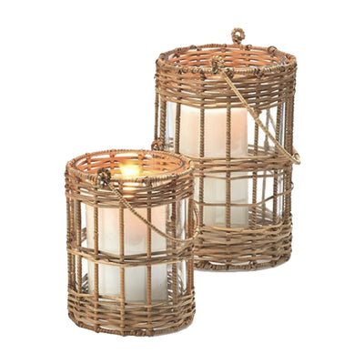 Hand-Crafted Paneled Lanterns