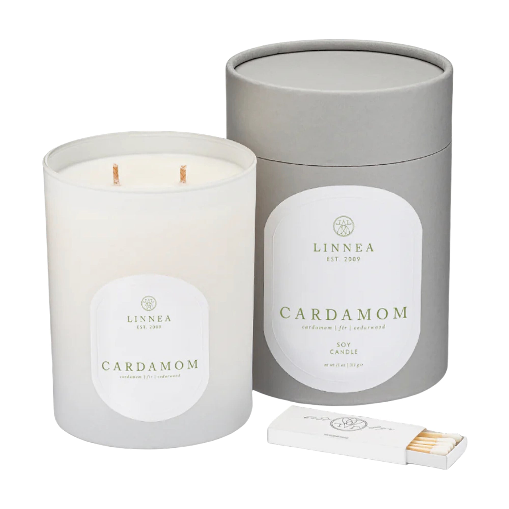 Cardamom 2-Wick Candle