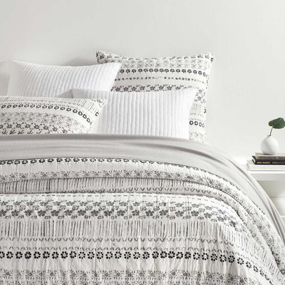 Hawthorn Grey Coverlet & Sham