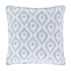 Indie Blue Outdoor Pillow
