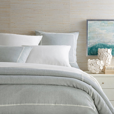 Keaton Linen Sky Duvet & Shams