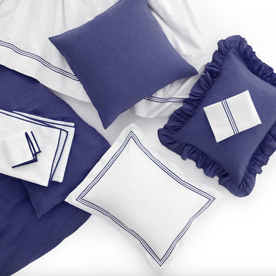 Trio Indigo Duvet Cover