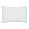 White Woven Pillow