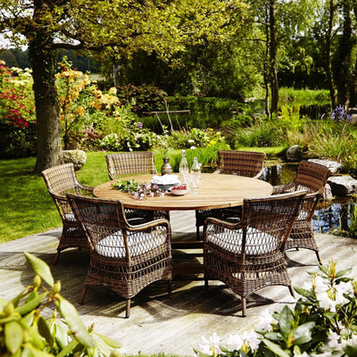 George Round Outdoor Dining Table
