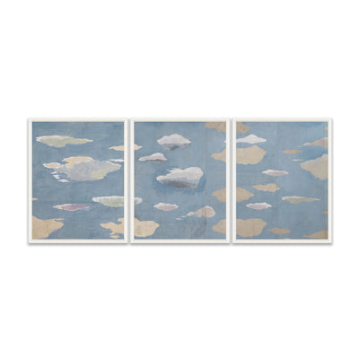 Paule Marrot Clouds Triptych