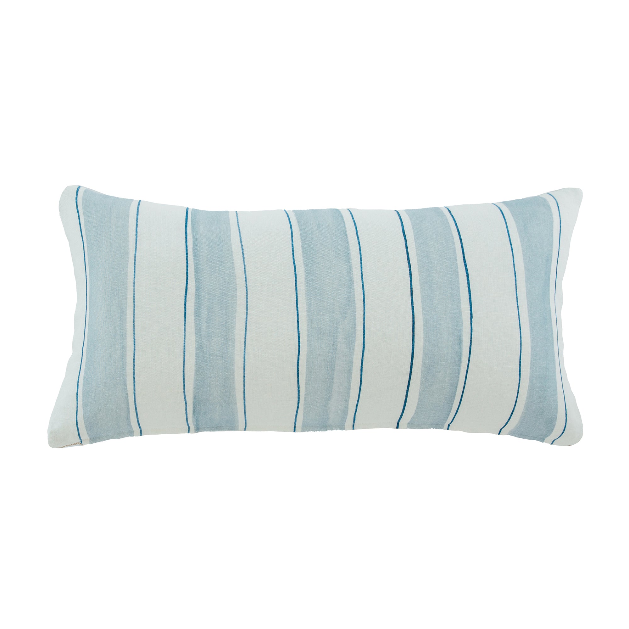 Tracing Stripe Sky Pillow