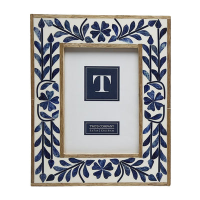 Blue Belle Bone Inlay Frame