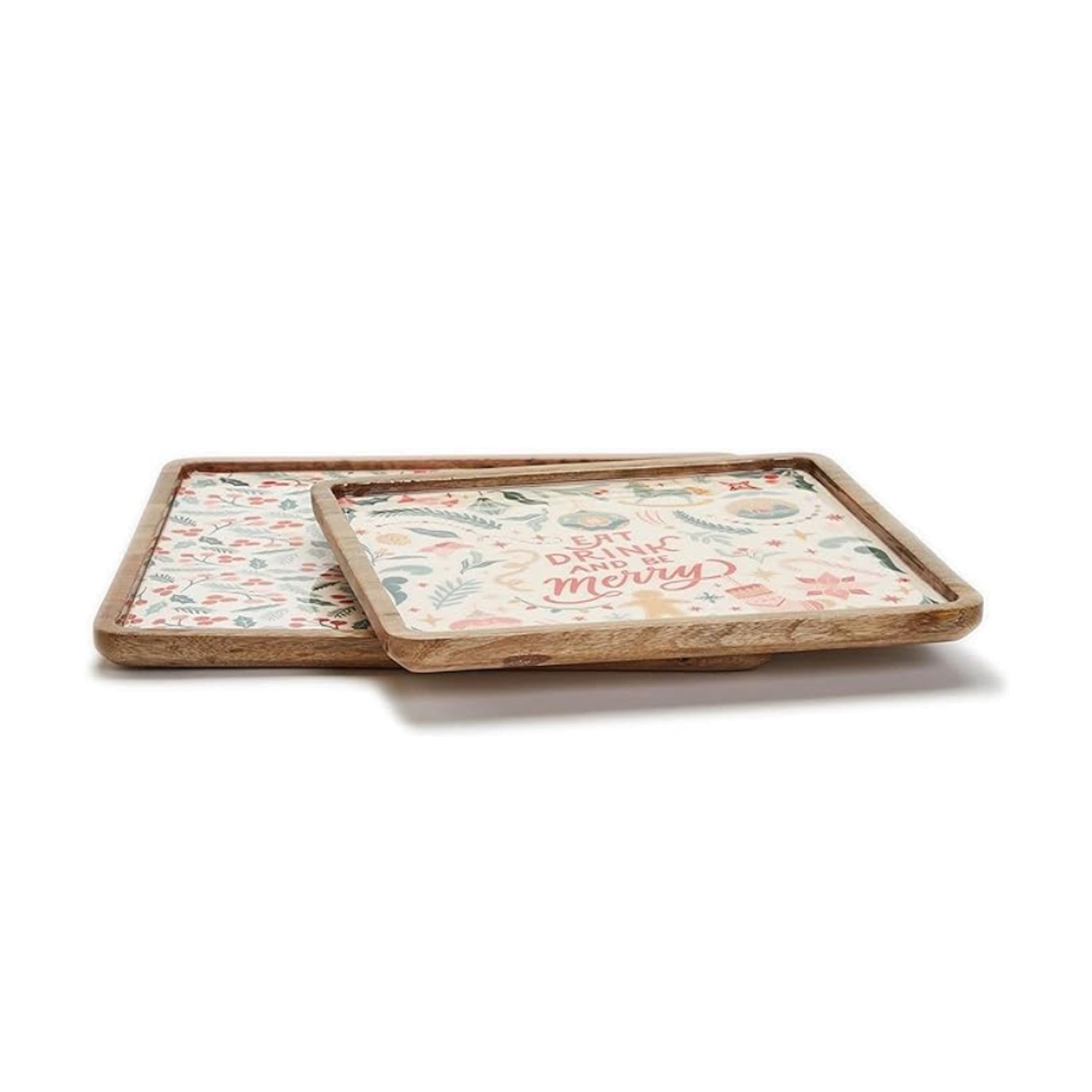 Eat and Be Merry Serving Trays