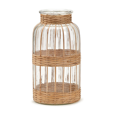 Handcrafted Bamboo Weaving Vase