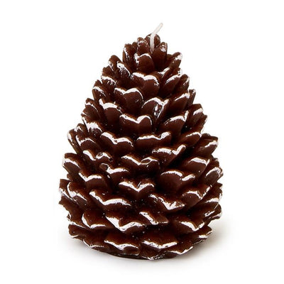 Snowed Pinecone Candle