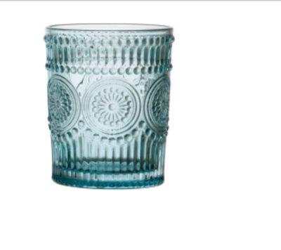 Embossed Drinking Glass