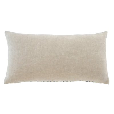 Allie Blockprint Chambray Pillow Cover