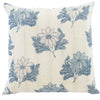 Lucknow Blue Pillow Cover