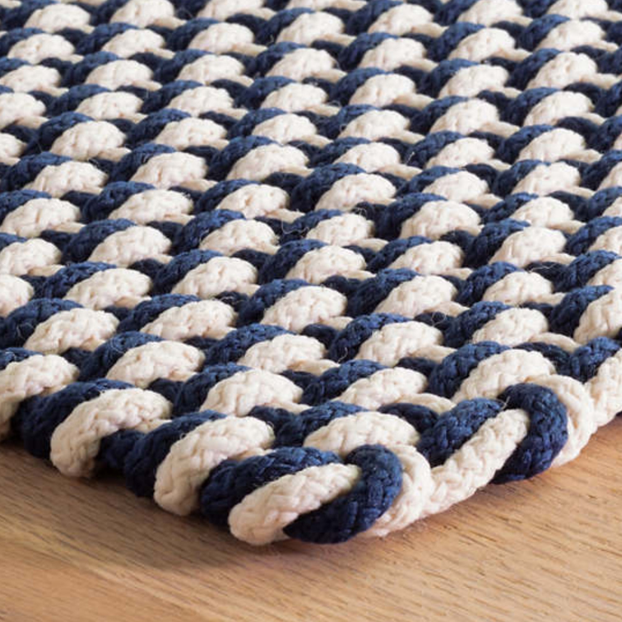 Two-Tone Rope Rug