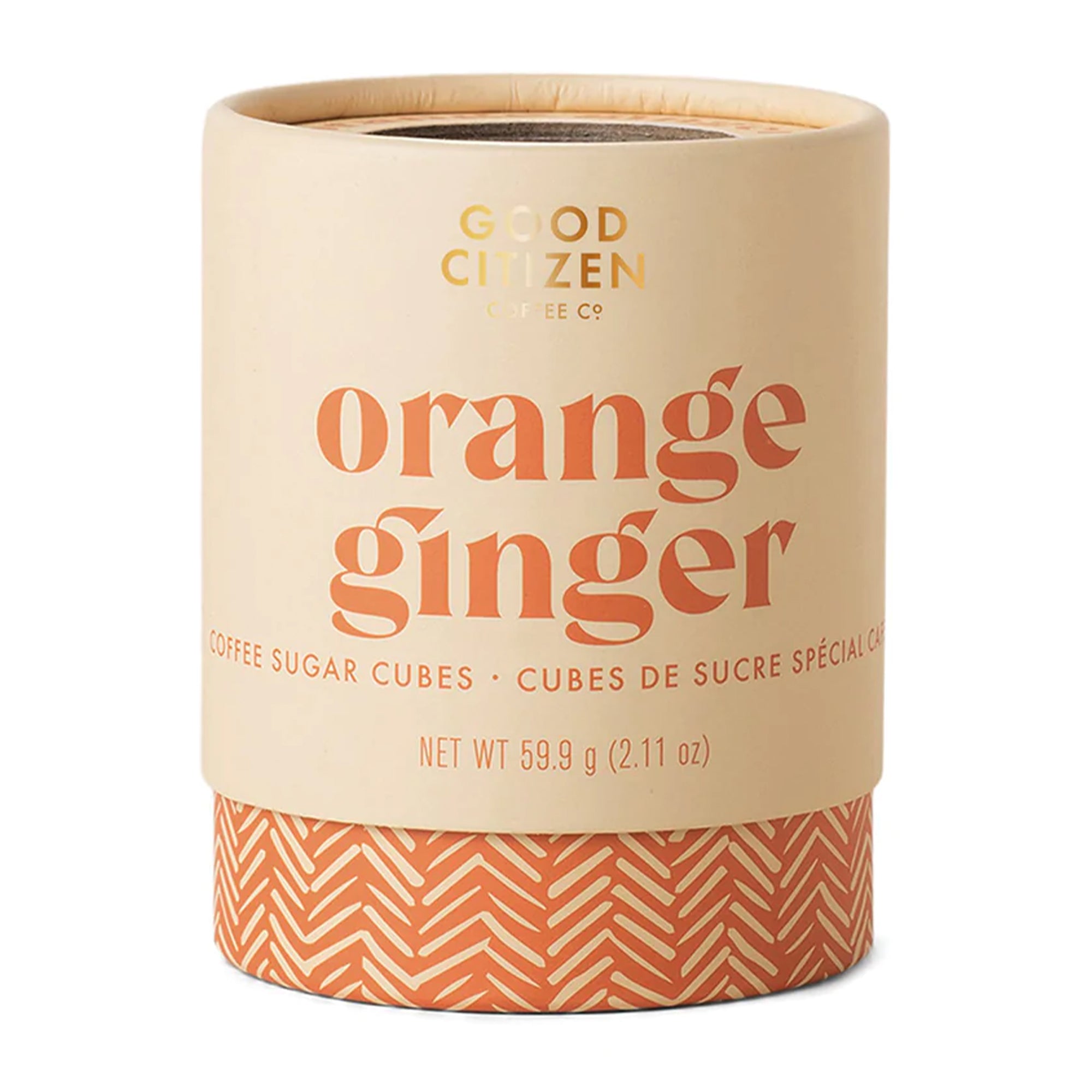 Orange Ginger Sugar Cubes