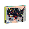 Cocktail Map of the USA Puzzle