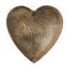 Small Wood Heart Tray