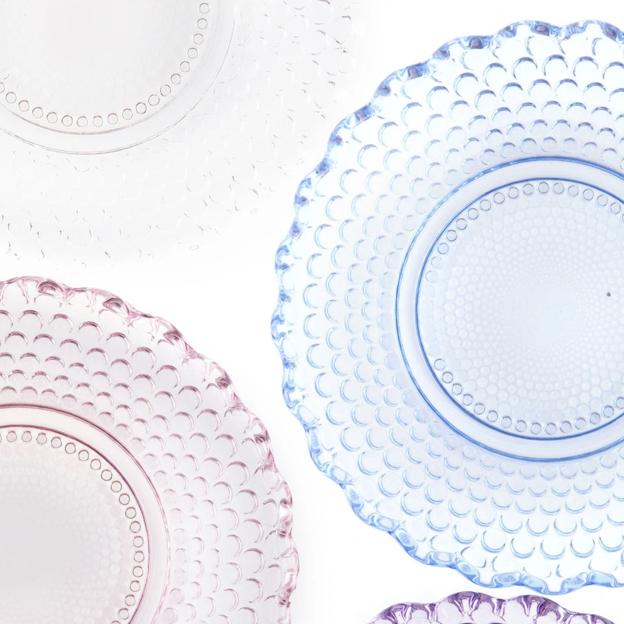 Petite Blue Glass Plate