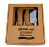 Laguiole Three Piece Ivory Cheese Set