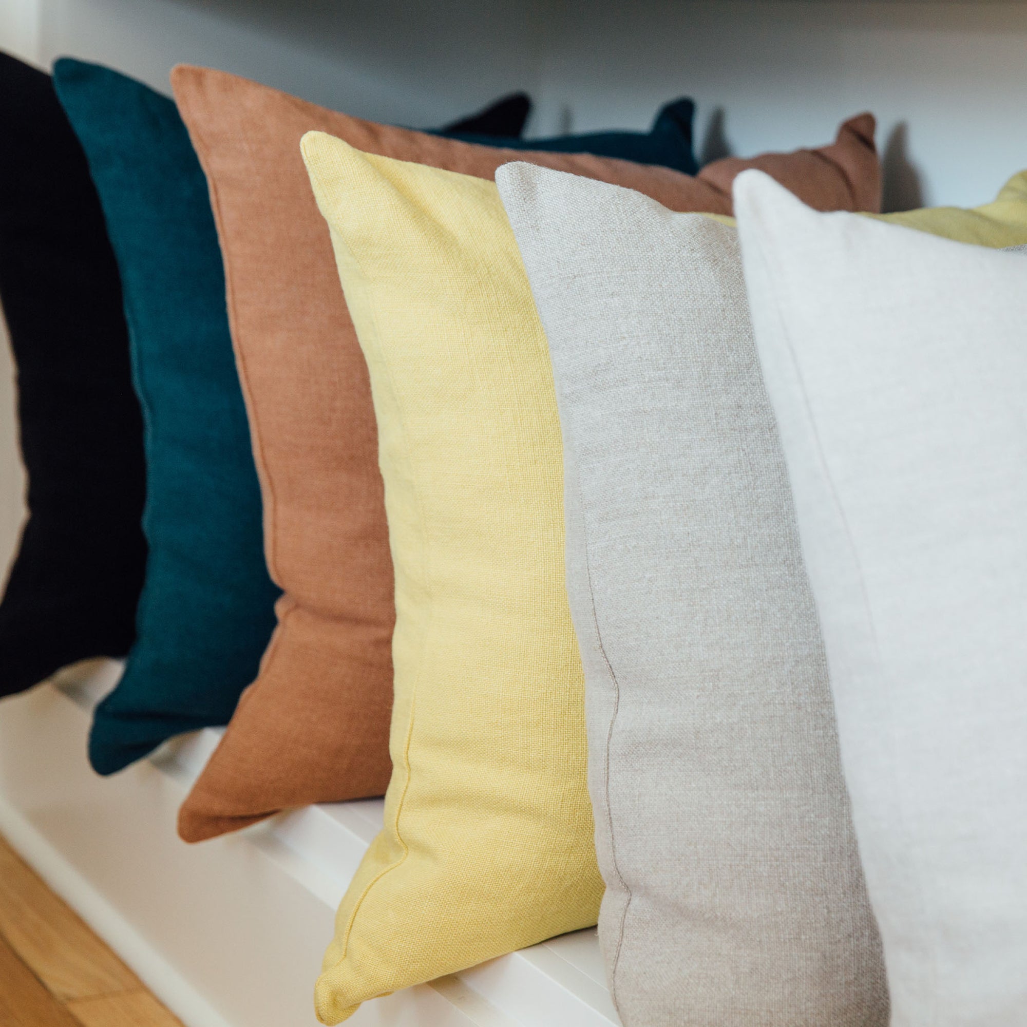 Hudson Flax Pillow Cover