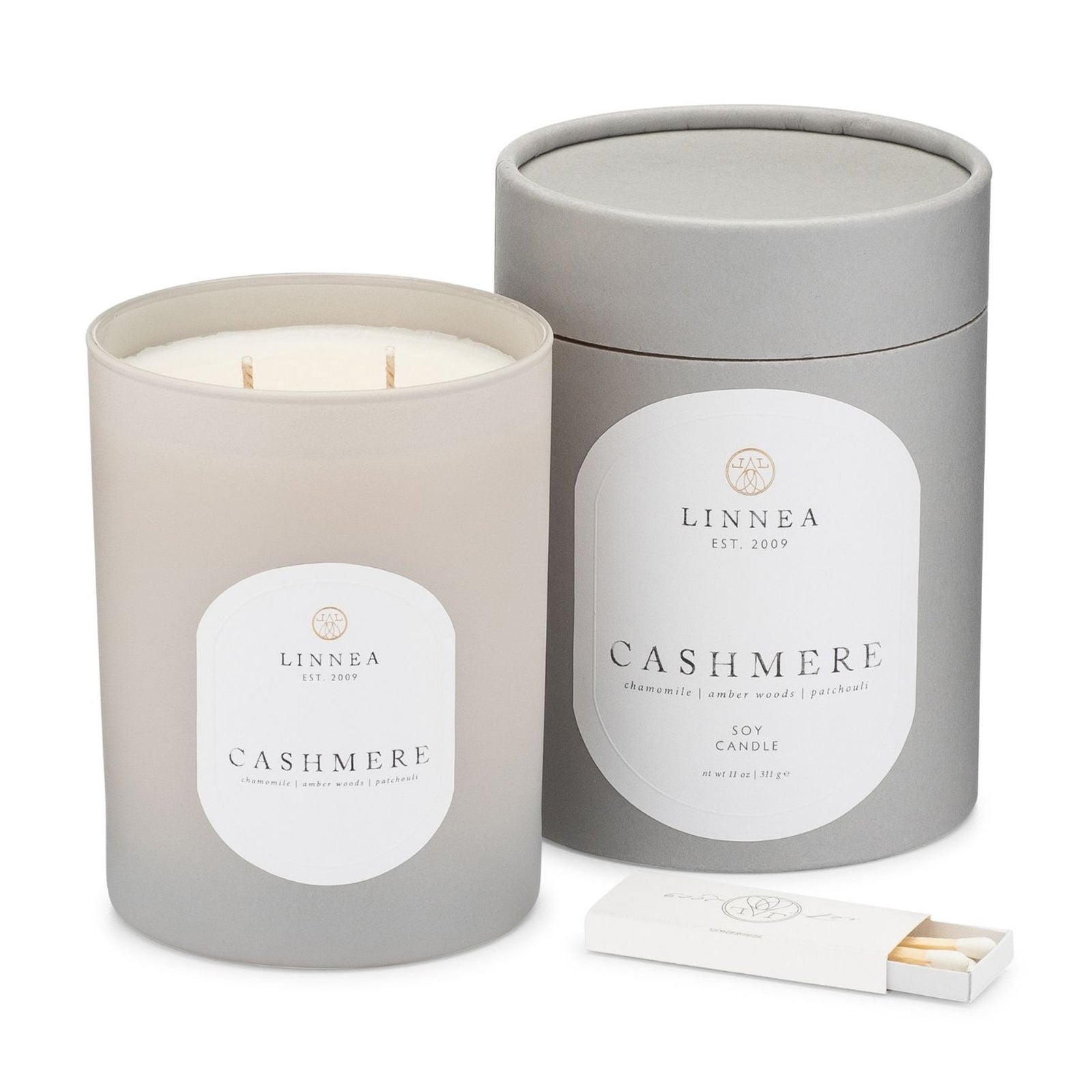 Cashmere 2-Wick Candle